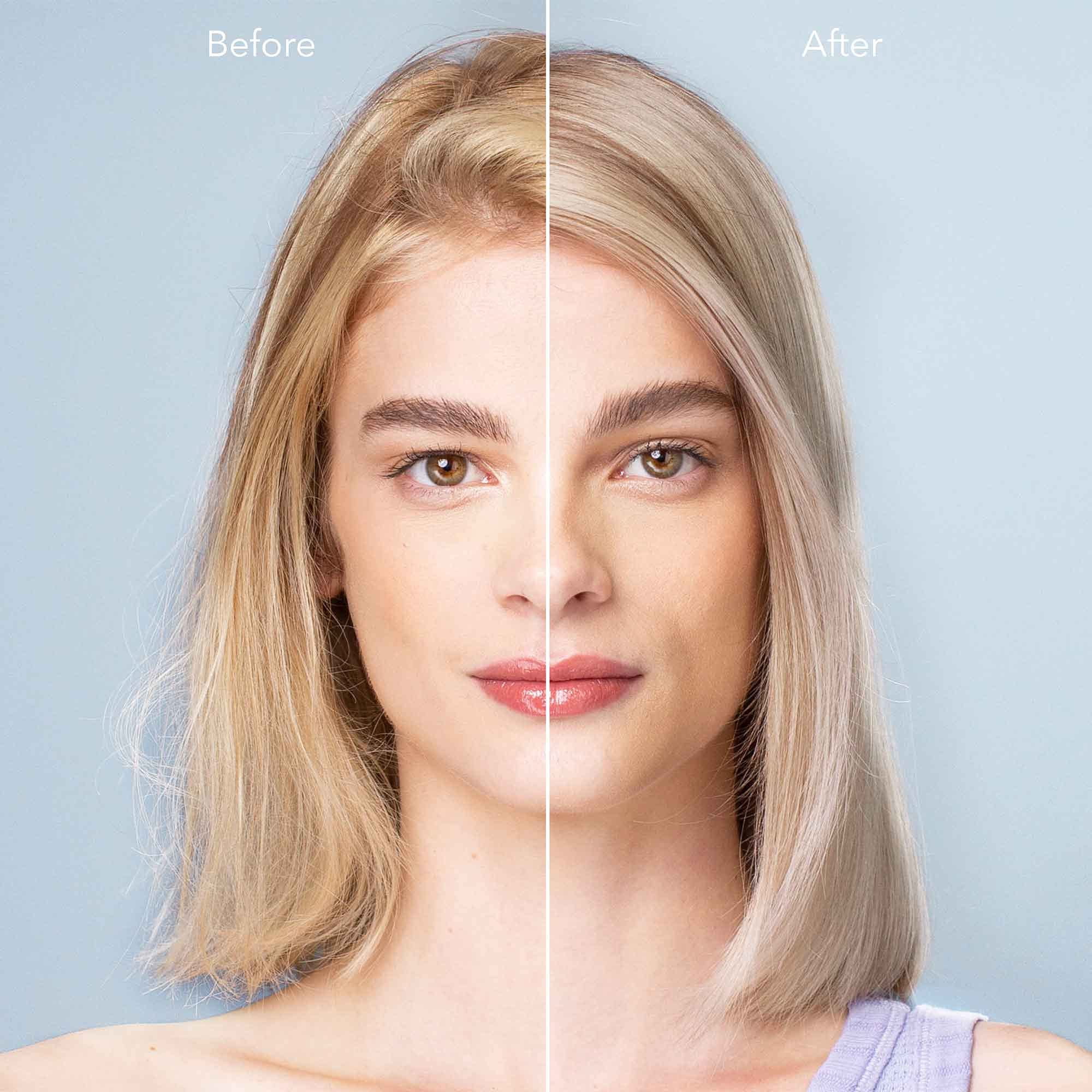 PUREOLOGY Color Fanatic Top Coat + Purple Tone Treatment Light to Medium Blonde - Image 4