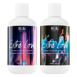 IGK EXTRA LOVE Shampoo 8 oz and Conditioner 8 oz DUO Set
