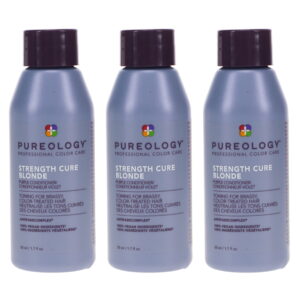 Pureology Strength Cure Blonde Conditioner 1.7 oz 3 Pack