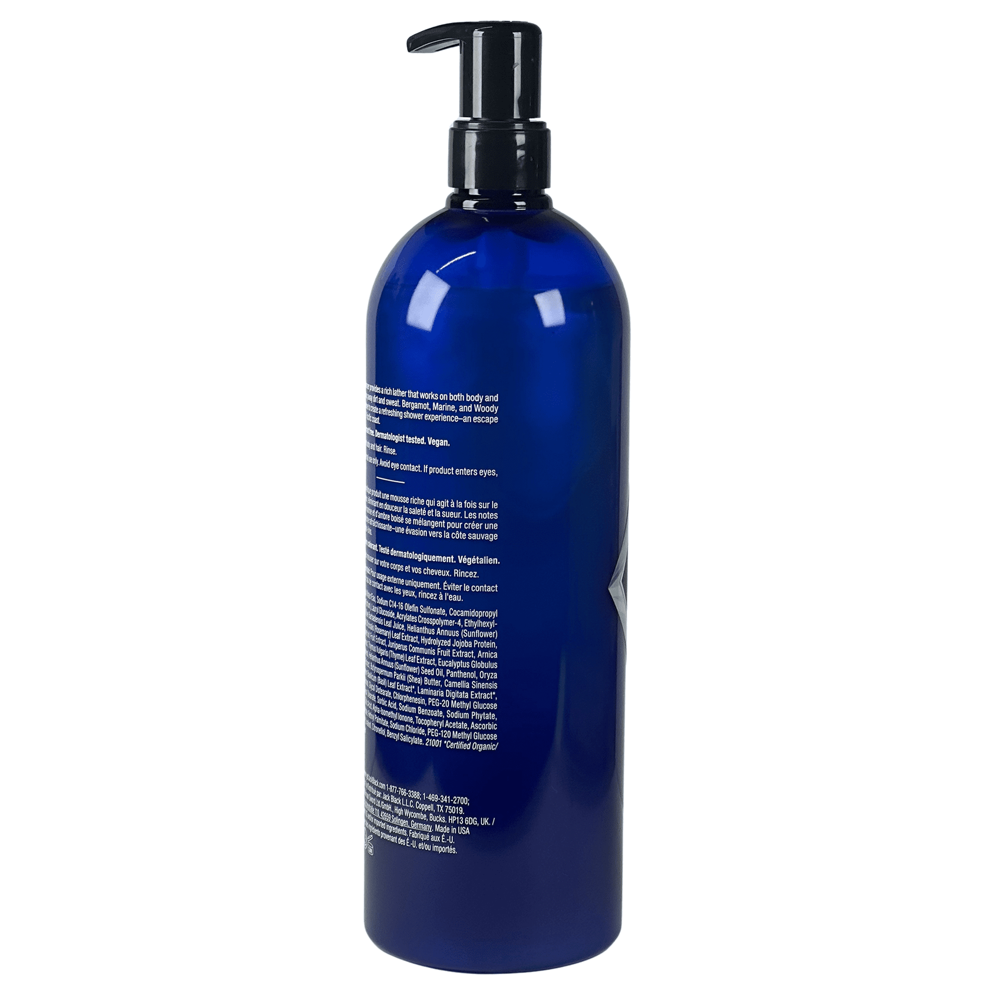 Jack Black Big Sir Body & Hair Cleanser 33 oz / 975 ml | Shampoo & Body Wash - Image 4