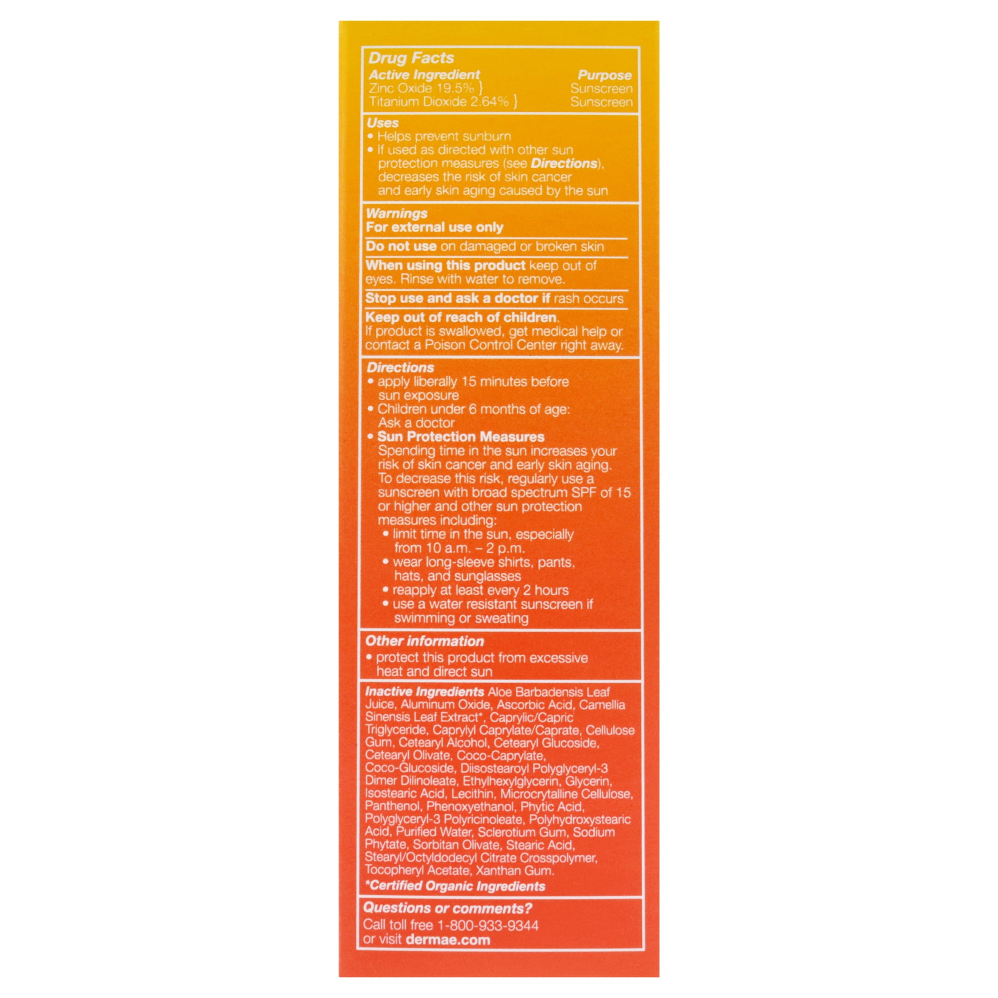 Derma-E Sun Defense Mineral Oil-Free Face Sunscreen SPF 30 , 2 oz Sunscreen - Image 6
