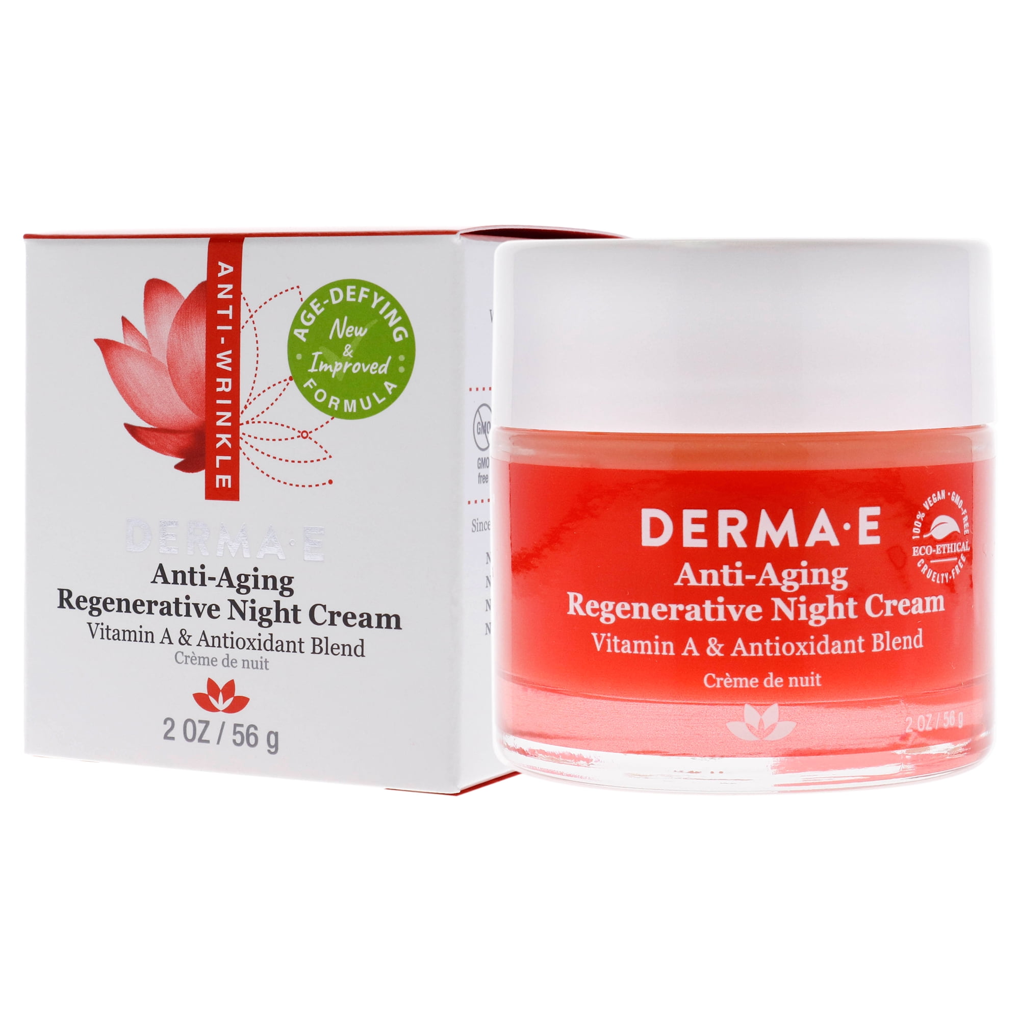 Derma E Anti-Aging Regenerative Night Cream, 2 oz - Image 3