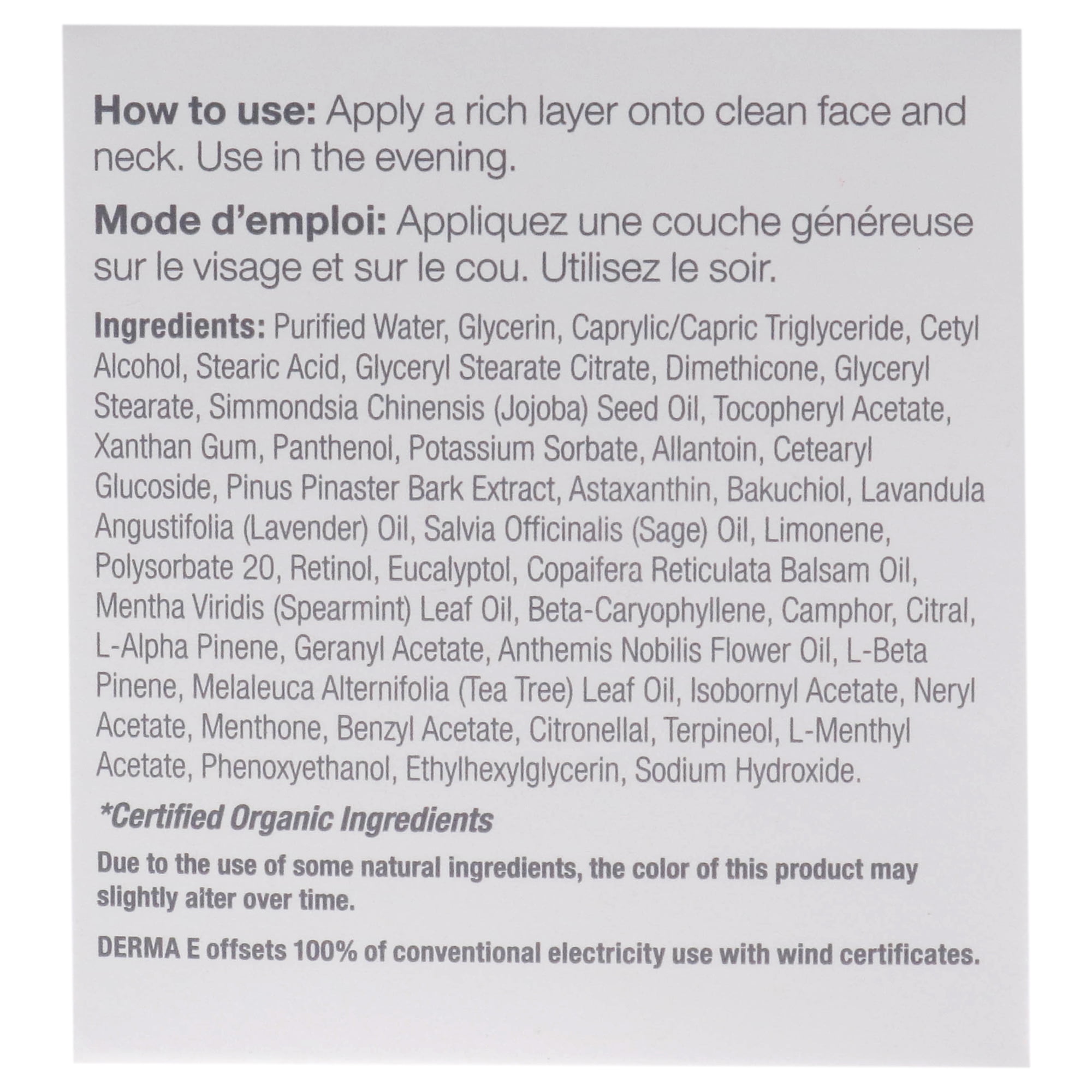 Derma E Anti-Aging Regenerative Night Cream, 2 oz - Image 5