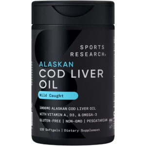 Cod Liver Oil 1000mg (120 softgels)