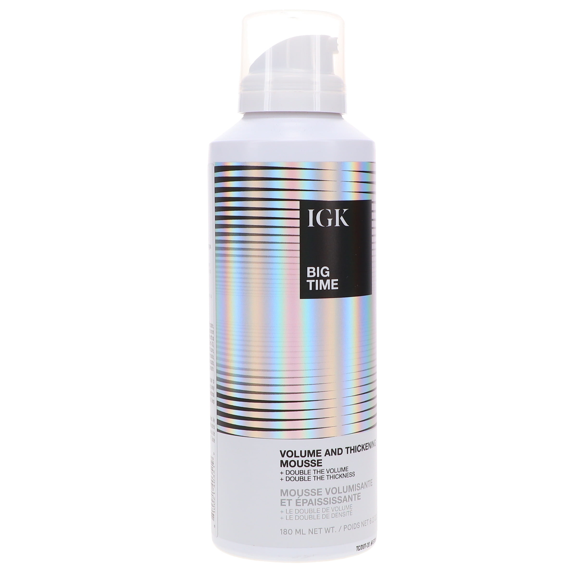 IGK Big Time Volume and Thickening Mousse 6.2 oz - Image 8