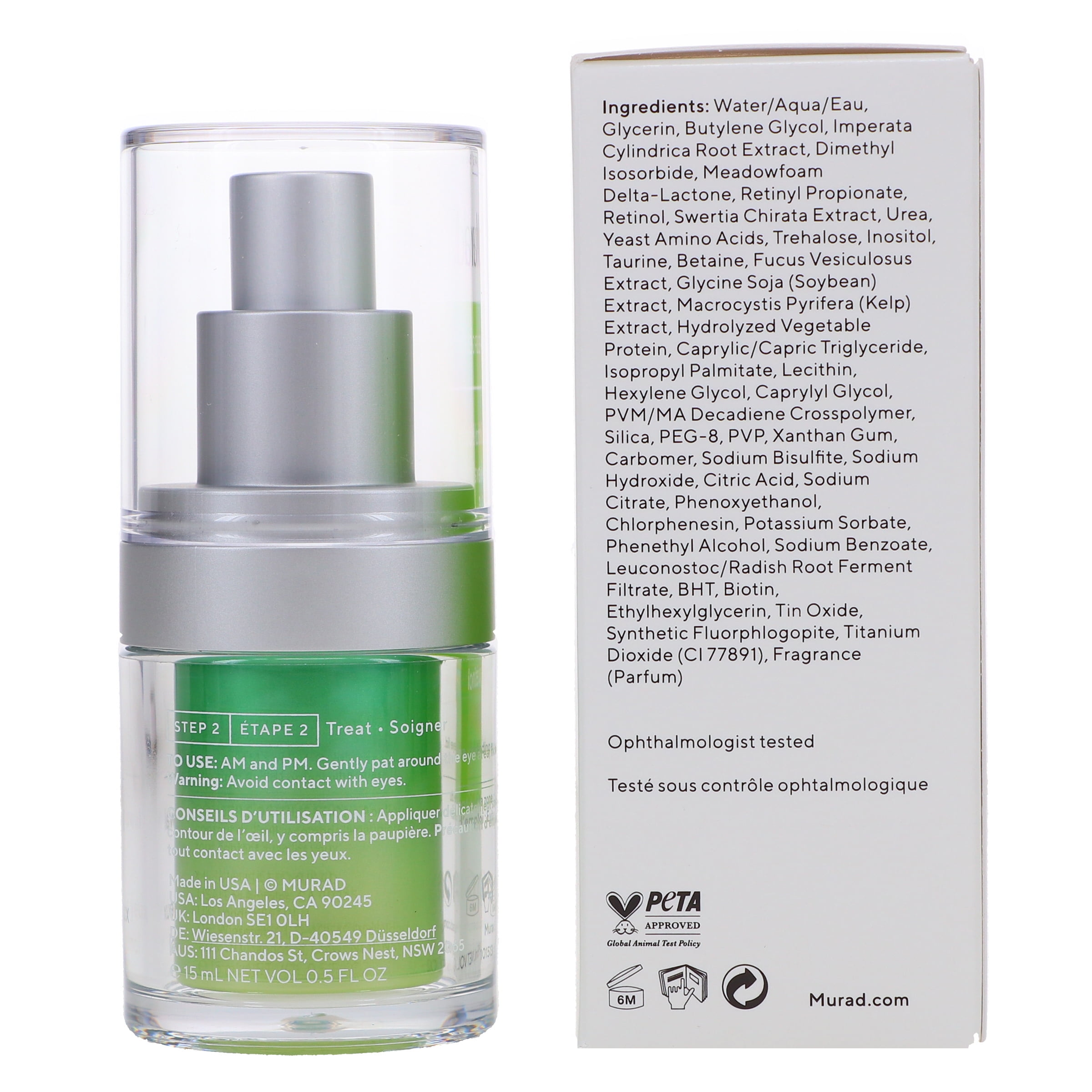 Murad Resurgence Retinol Youth Renewal Eye Serum 0.5 oz - Image 2