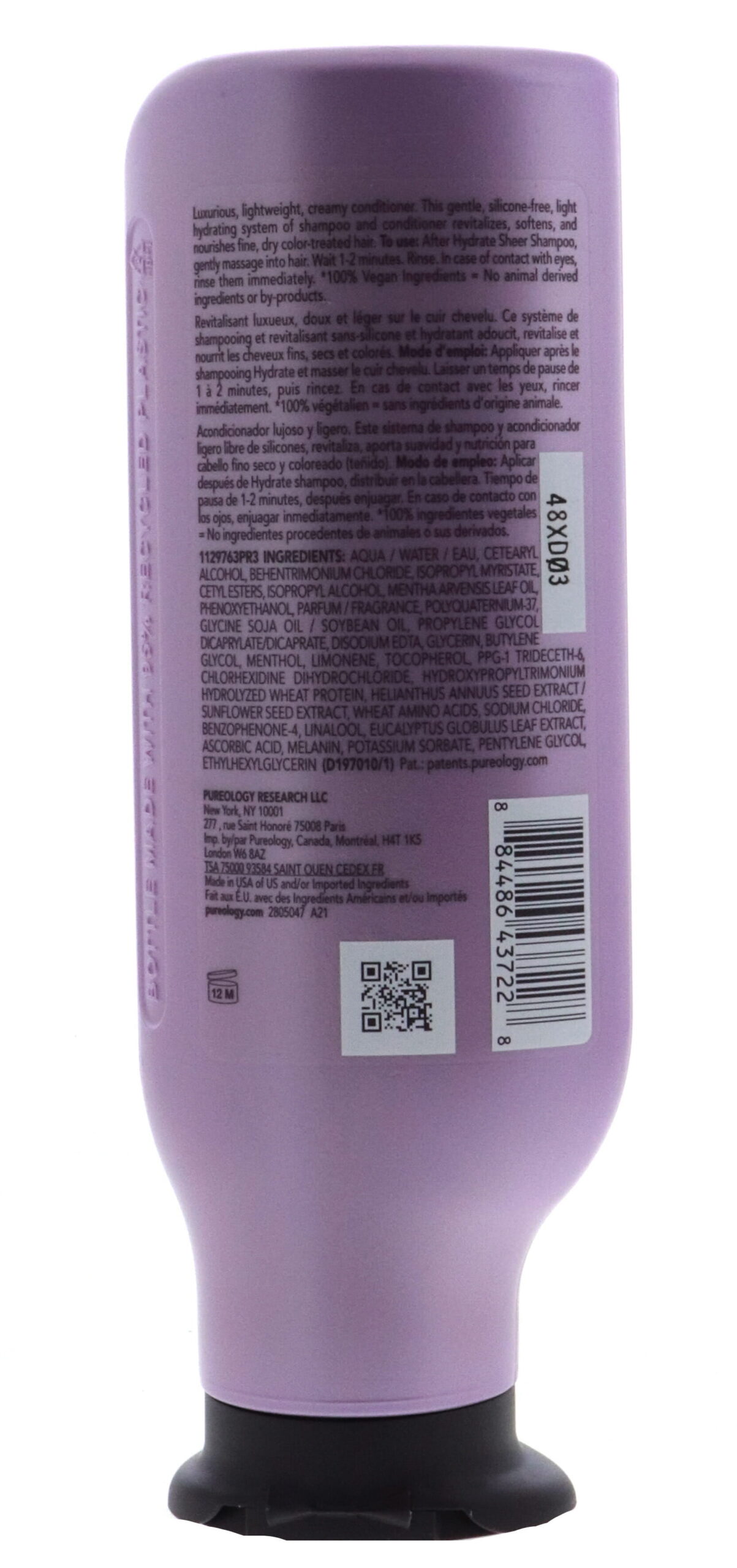 Pureology Hydrate Sheer Conditioner, 9 oz - Image 4