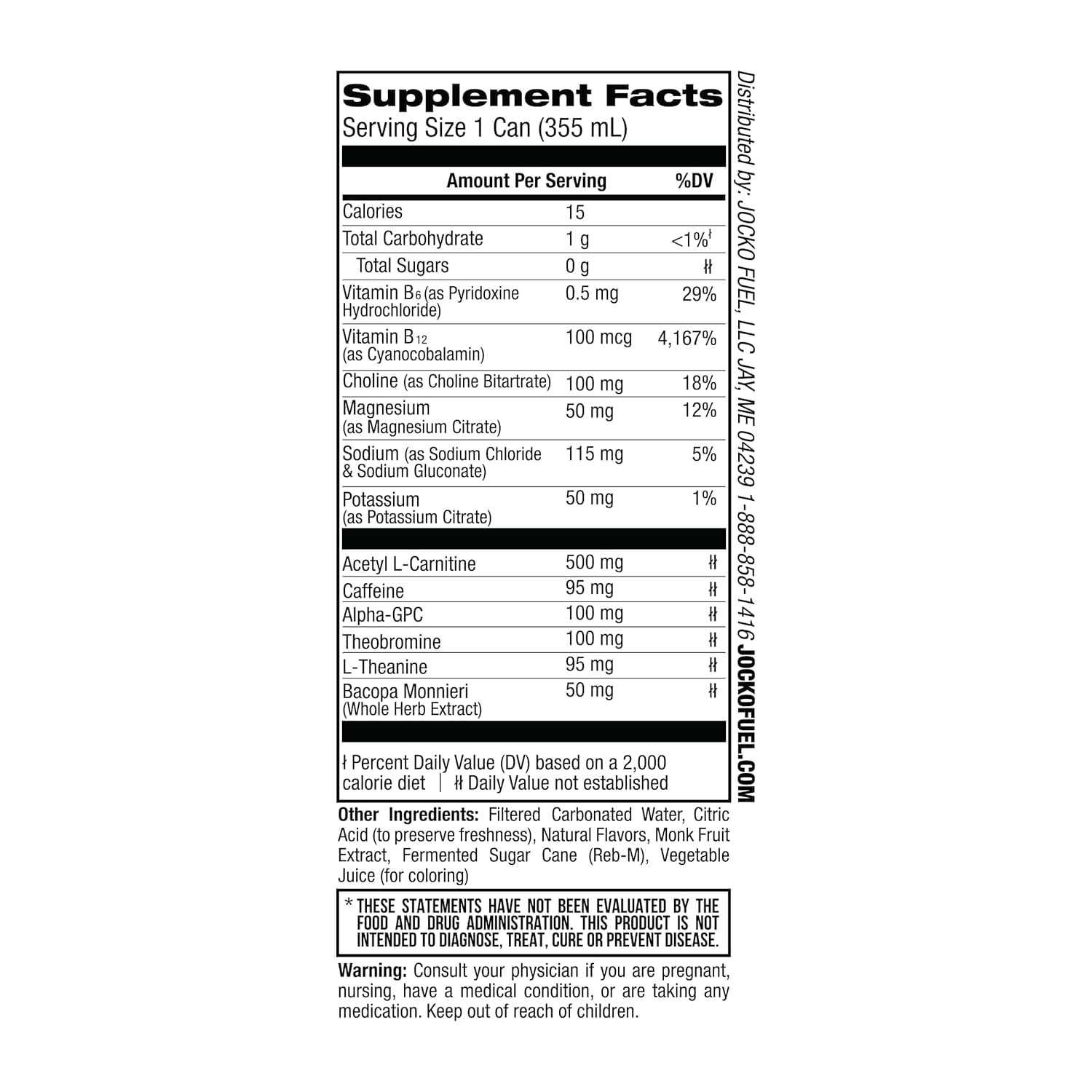 Jocko GO Energy Drink - KETO, Vitamin B12, Vitamin B6, Electrolytes - 12 Pack (Pink Lemonade) - Image 2