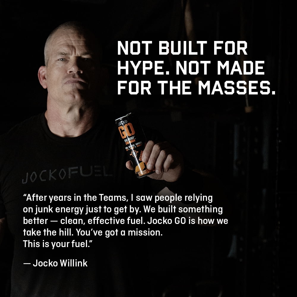 Jocko GO Energy Drink - KETO, Vitamin B12, Vitamin B6, Electrolytes - 12 Pack (Pink Lemonade) - Image 3