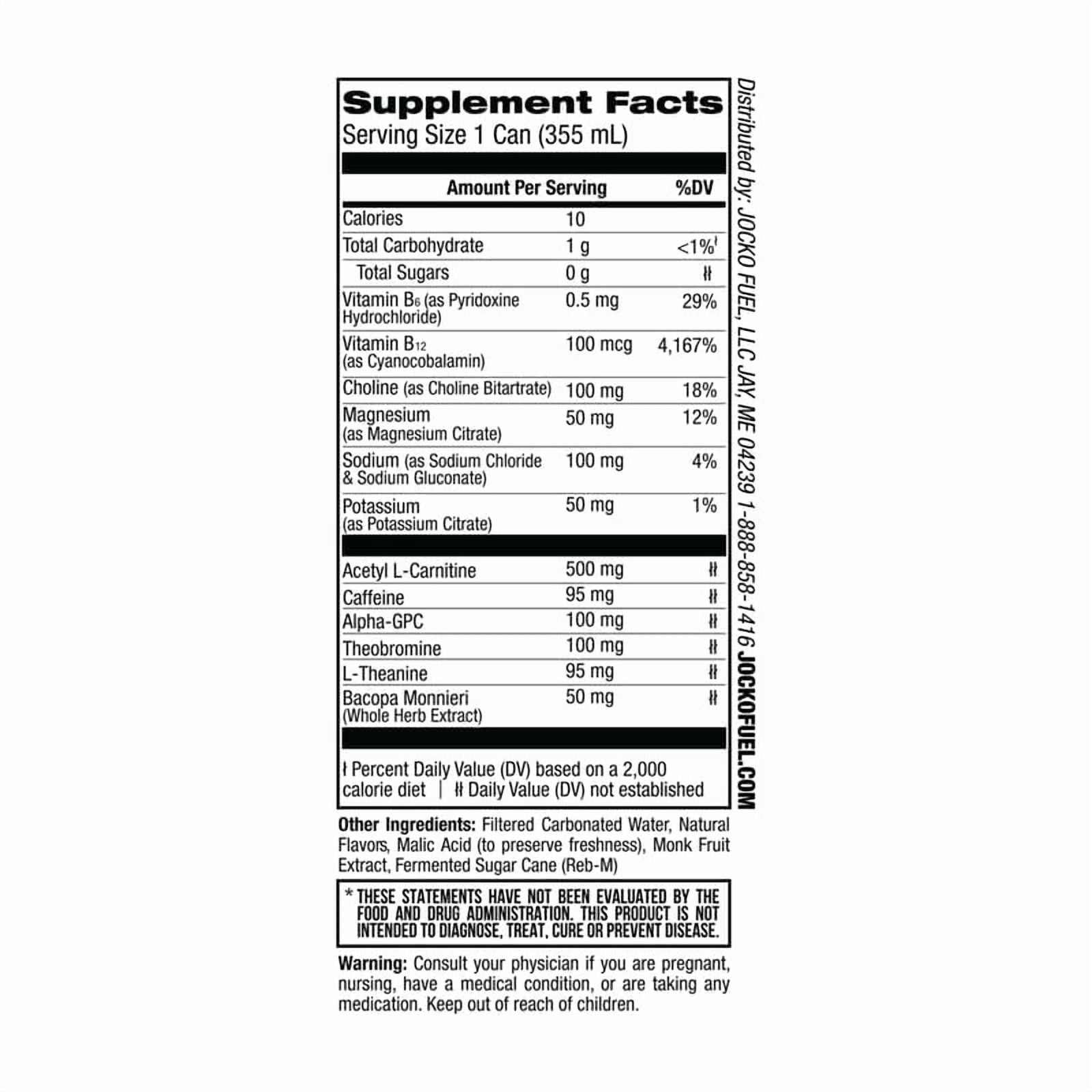 Jocko GO Energy Drink - KETO, Vitamin B12, Vitamin B6, Electrolytes - 12 Pack (Pink Lemonade) - Image 19