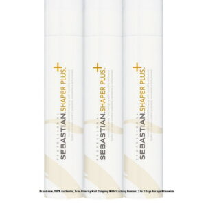 Sebastian Shaper Plus Hairspray 10.6 oz, Pack of 3