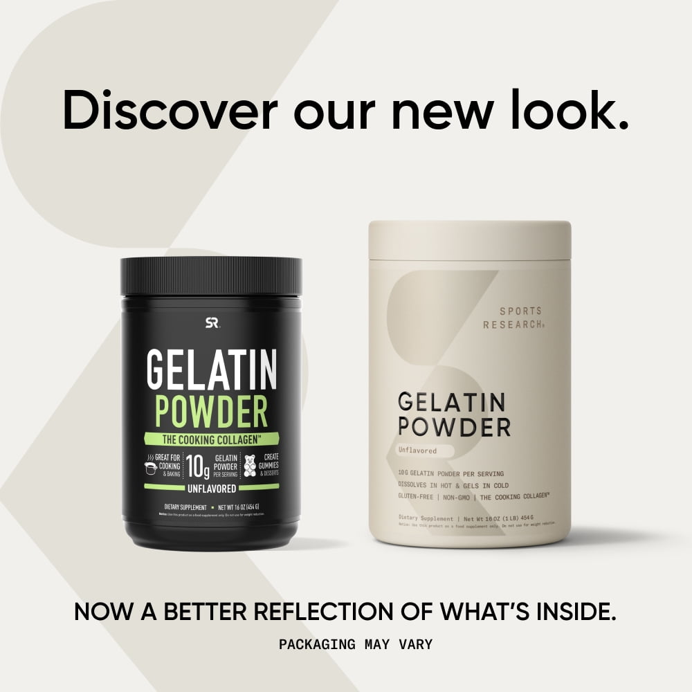 Sports Research® Keto Friendly Gelatin Collagen Cooking Powder - Sourced from Pasture Raised Cows (45 Servings) - Image 2
