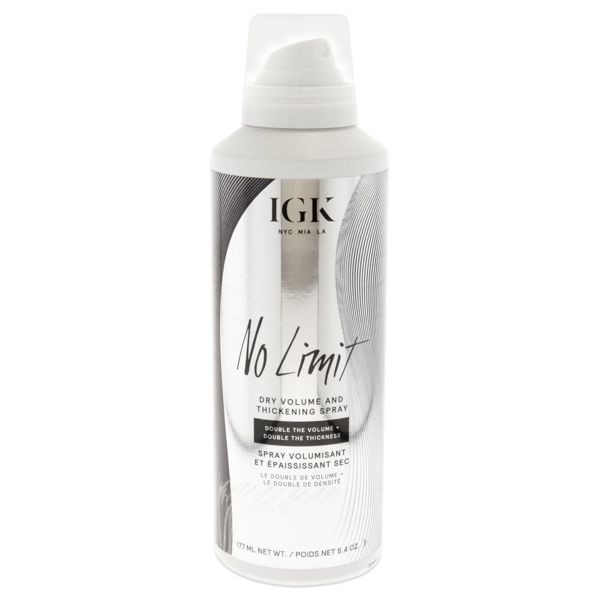 IGK No Limit Dry Volume and Thickening Spray, 5.4 oz Hair Spray