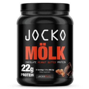 Jocko Mӧlk Protein Powder, Chocolate Peanut Butter, 22g Protein, 2 lb.