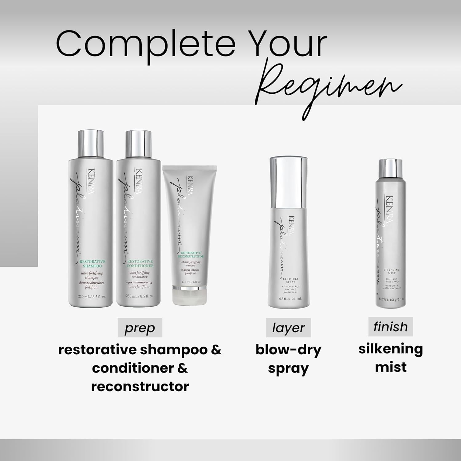 Kenra Platinum Restorative Reconstructor 6 oz - Image 5