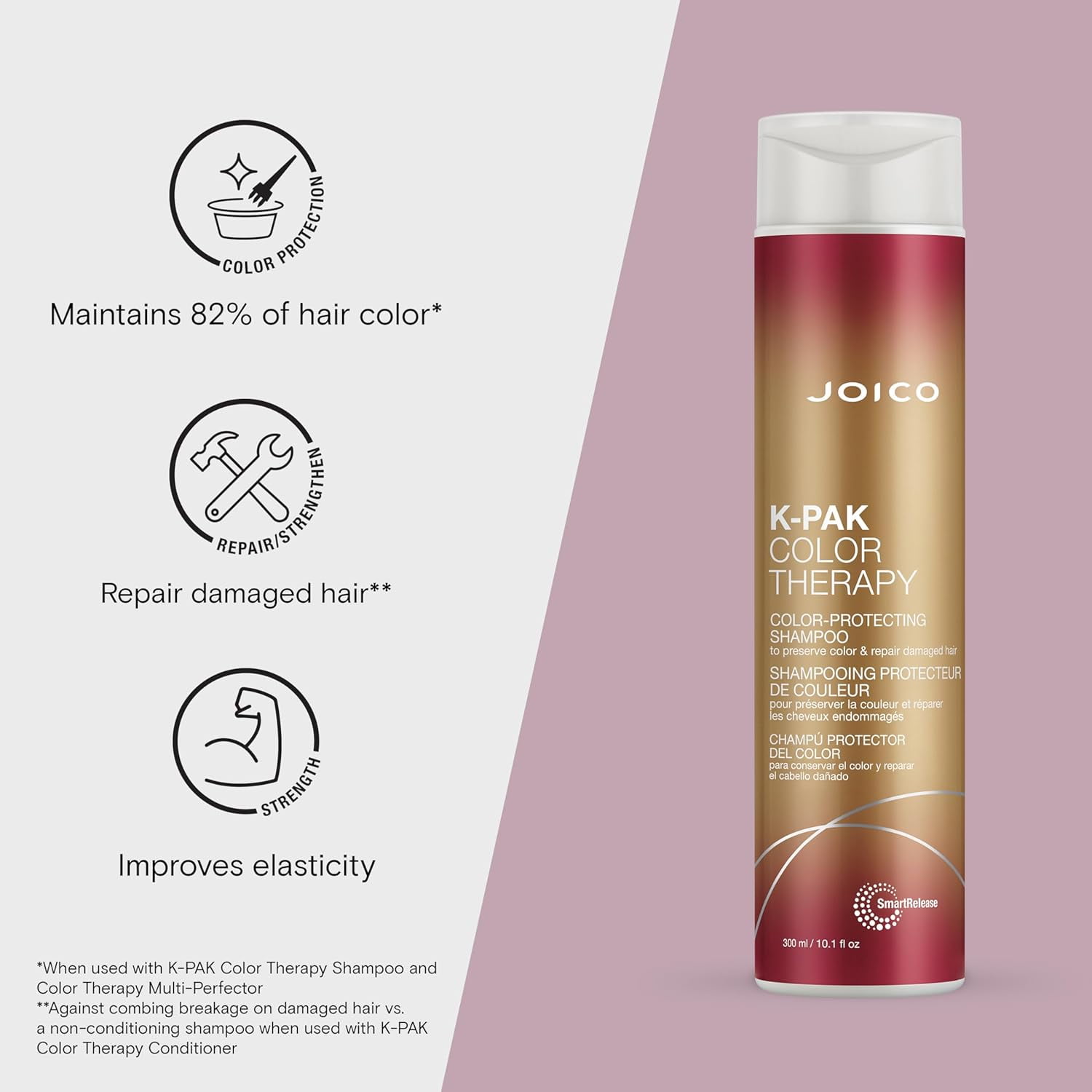 JoicoK-PAK Color Therapy Color-Protecting Shampoo 10.1 oz - Image 4