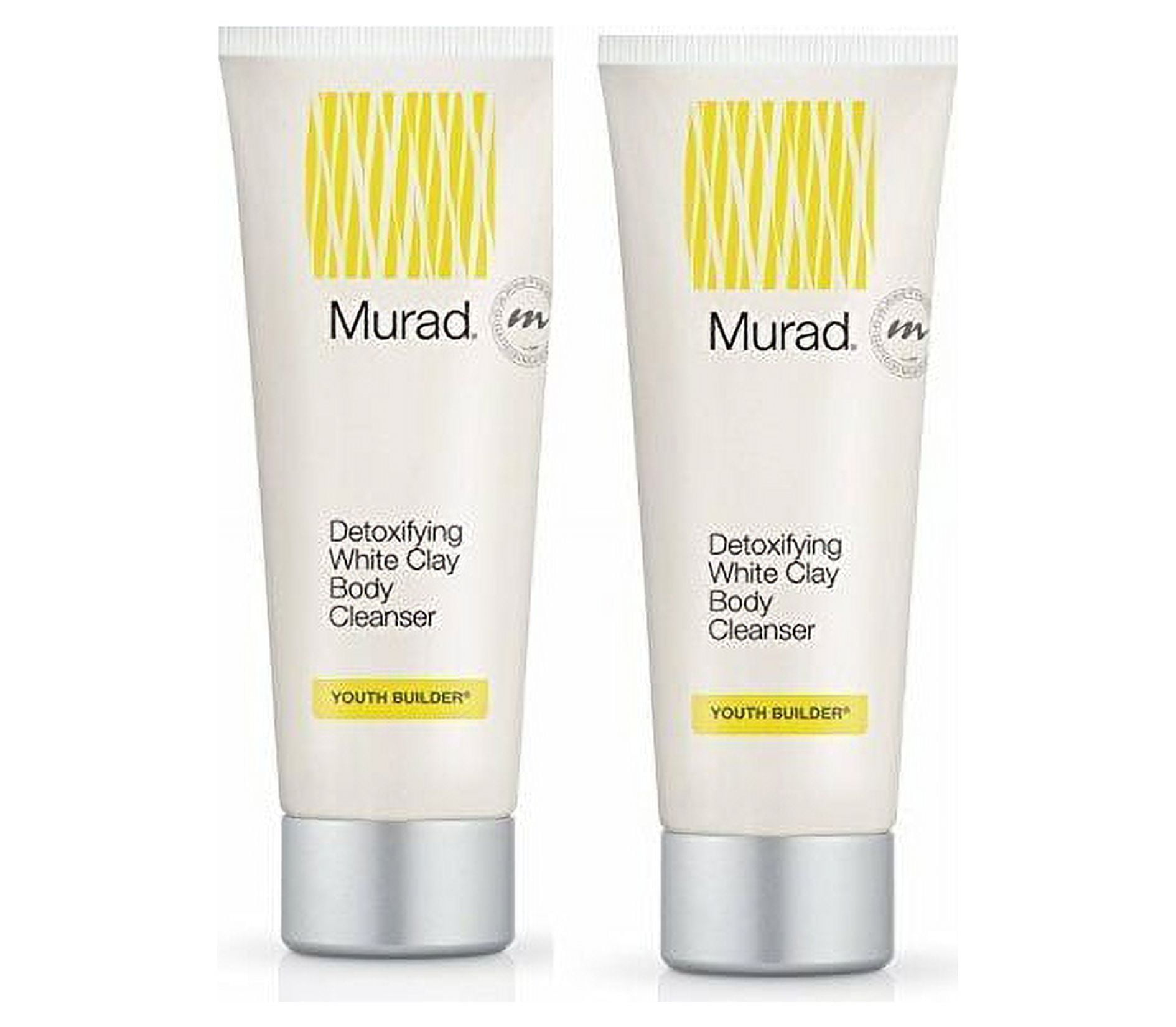 Murad Detoxifying White Clay Gel Body Cleanser, 6.75 Oz (Pack of 2)