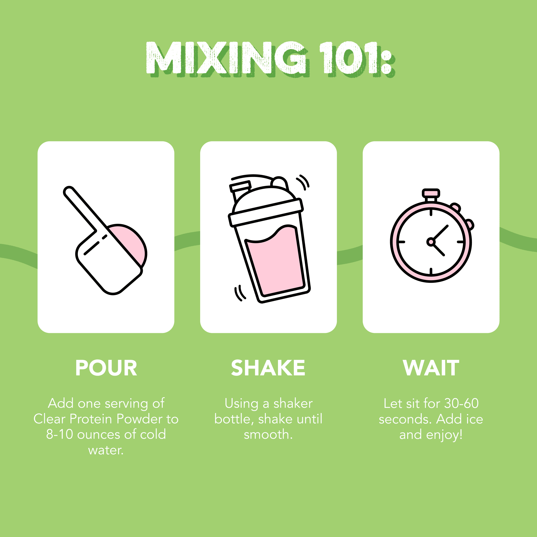 Clean Simple Eats Clear Whey Protein Powder, Sour Candy Watermelon, Gluten Free, Zero Added Sugars, No Artificial Ingredients, 20g Protein, 1.24 lb, 20 Servings - Image 7