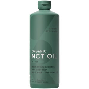 Sports Research® 100% Organic MCT Oil - Keto & Vegan MCTs C8, C10 from Coconuts - Flavorless Oil (32oz)
