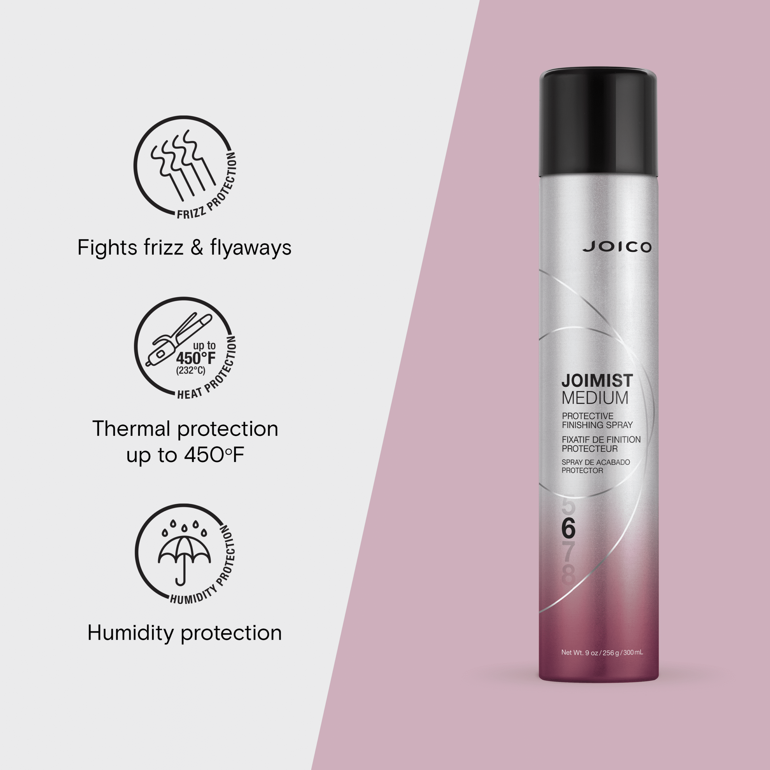Joico JoiMist Medium finishing spray 9 oz - Image 3