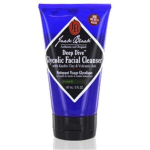 Jack Black Deep Dive Glycolic Facial Cleanser, Face Wash for Men, 5oz