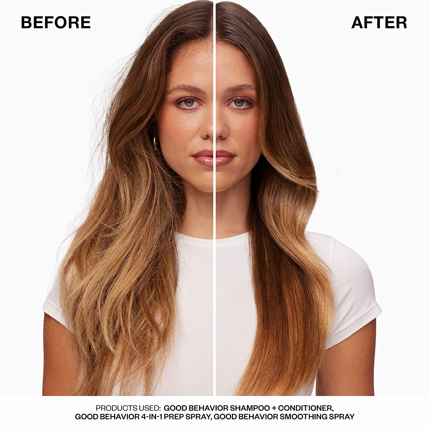 IGK Good Behvior Sprulina Protein Smoothing Spray Travel Size 2.4 oz - Image 11