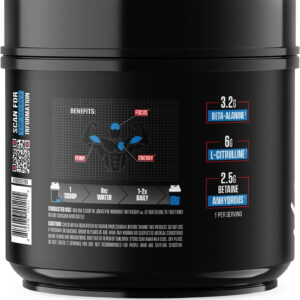 Jocko Fuel Ultimate Pre Workout Powder - Pre-Workout Energy Powder Drink (Nitro Pop)
