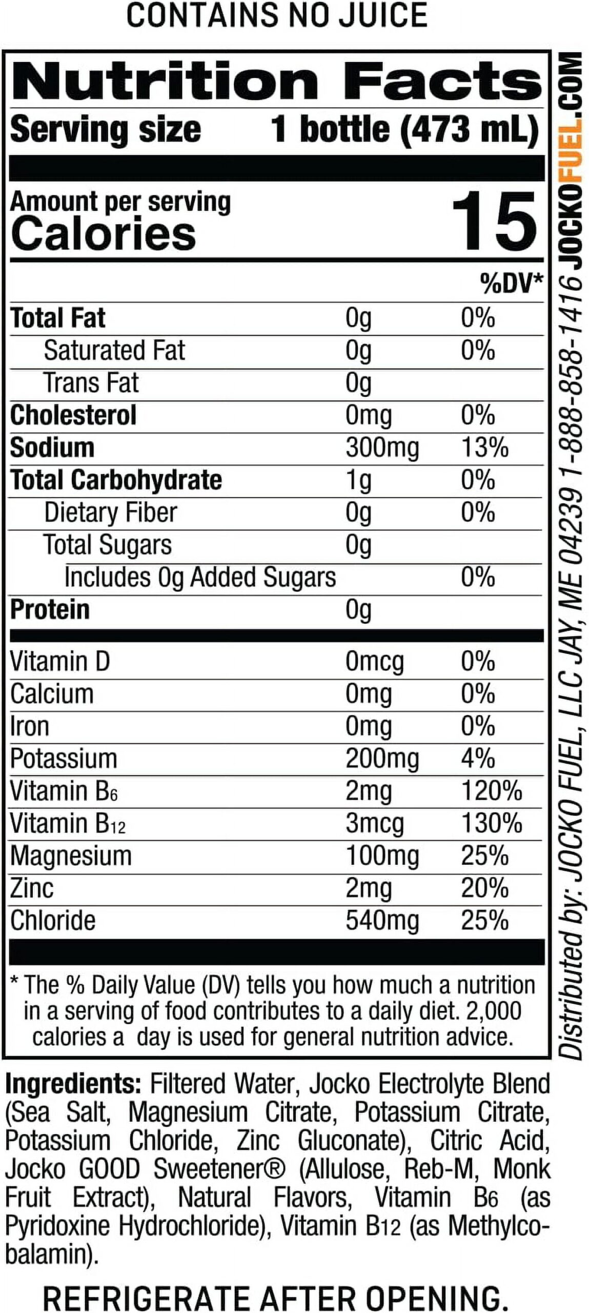 Jocko Fuel Hydrate Electrolyte Drinks - Sports Drink Hydration, Island Orange 16 Oz (12 Pack) - Image 2