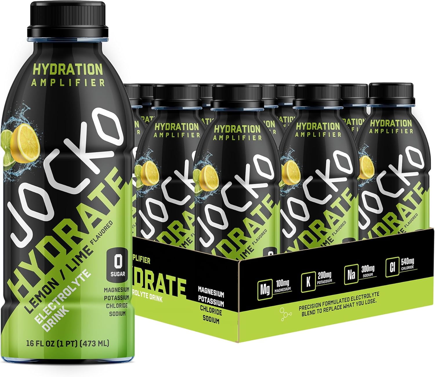 Jocko Fuel Hydrate Electrolyte Drinks - Sports Drink Hydration, Island Orange 16 Oz (12 Pack) - Image 10