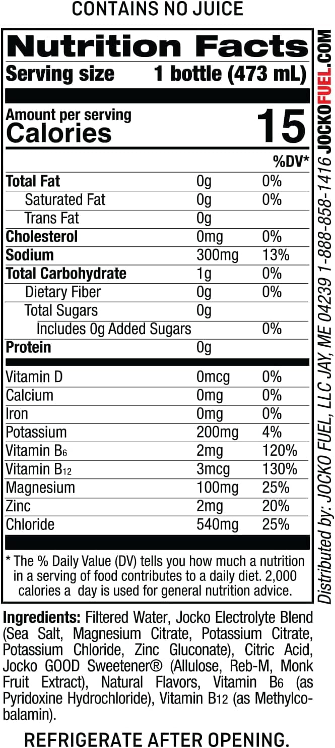 Jocko Fuel Hydrate Electrolyte Drinks - Sports Drink Hydration, Island Orange 16 Oz (12 Pack) - Image 16