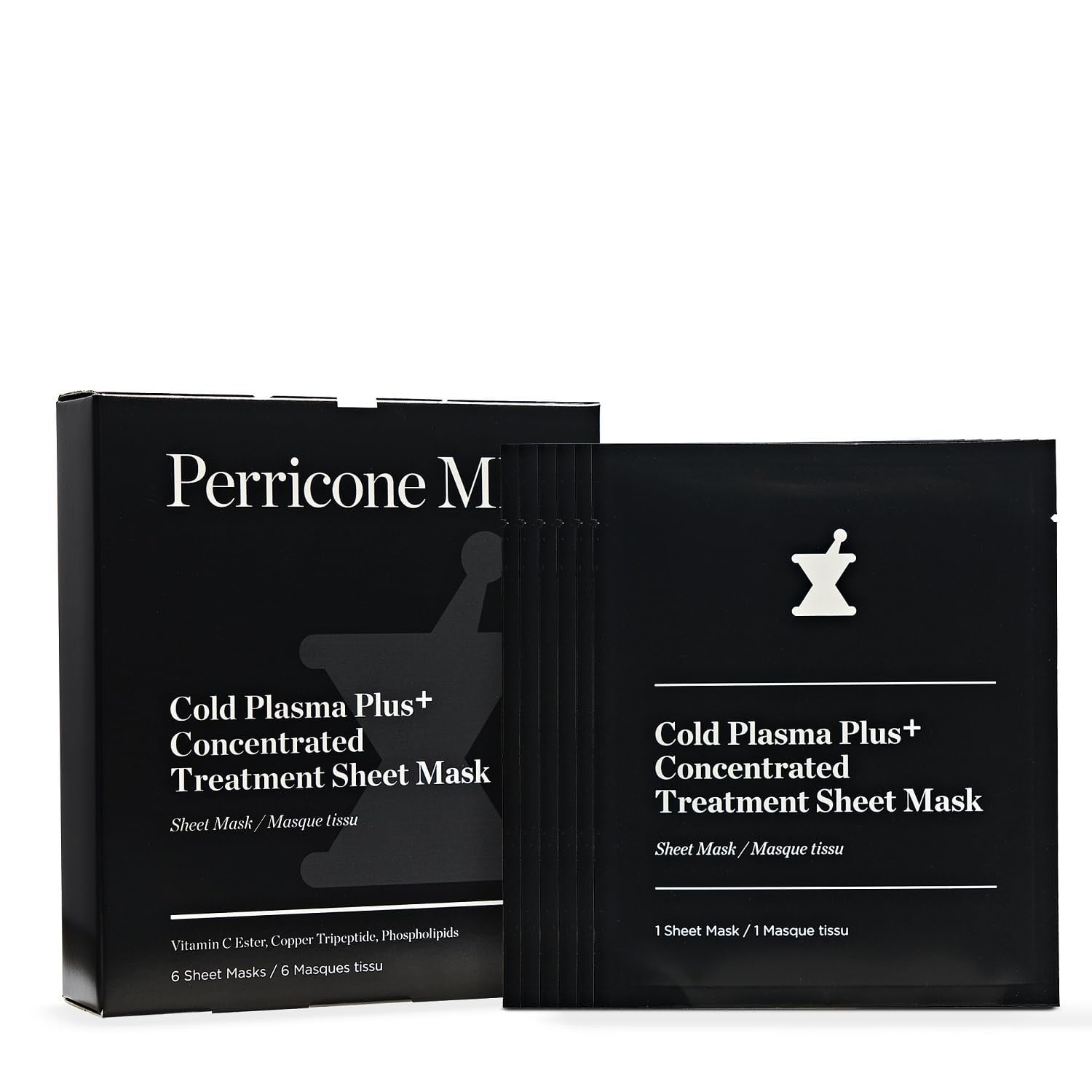 Perricone MD Cold Plasma Plus+ Concentrated Treatment Sheet Mask, 1 ct. - Image 9