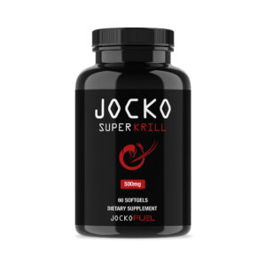 Jocko Fuel Antarctic Krill Oil Omega 3 Fatty Acid Supplements DHA & EPA, 60 Softgels