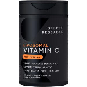 Vitamin C Liposomal 1000mg (180 liquid veggie capsules)