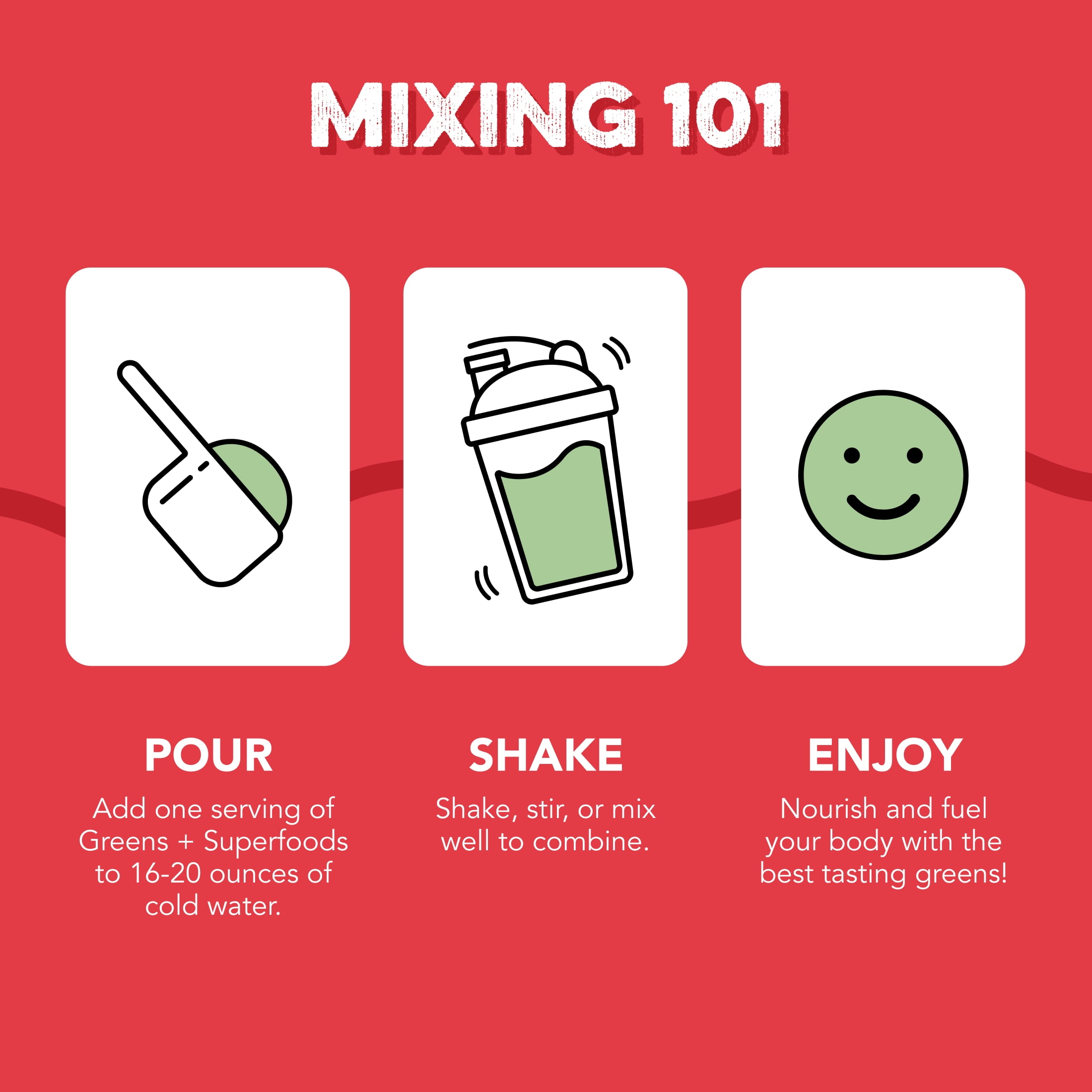 Clean Simple Eats Super Greens Powder, Cherry Limeade, Prebiotic Superfood Blend, No Artificial Ingredients, Gluten Free, 11.6 oz, 30 Servings - Image 6